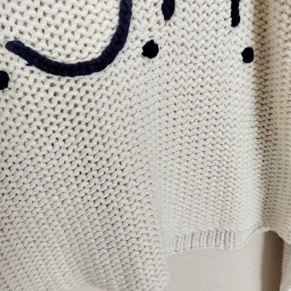 Wooden Ships USA knitted Sweater by Paola Buendia sz S/M - Picture 7 of 9